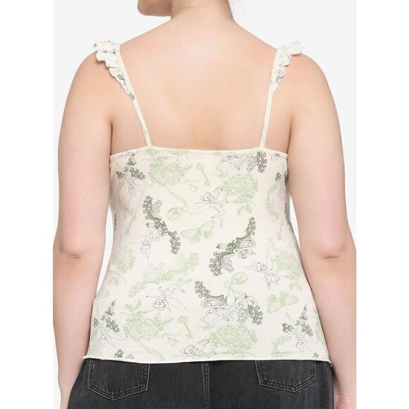 Tinker Bell Filigree Tank Top Plus Size 1 - Picture 3 of 8
